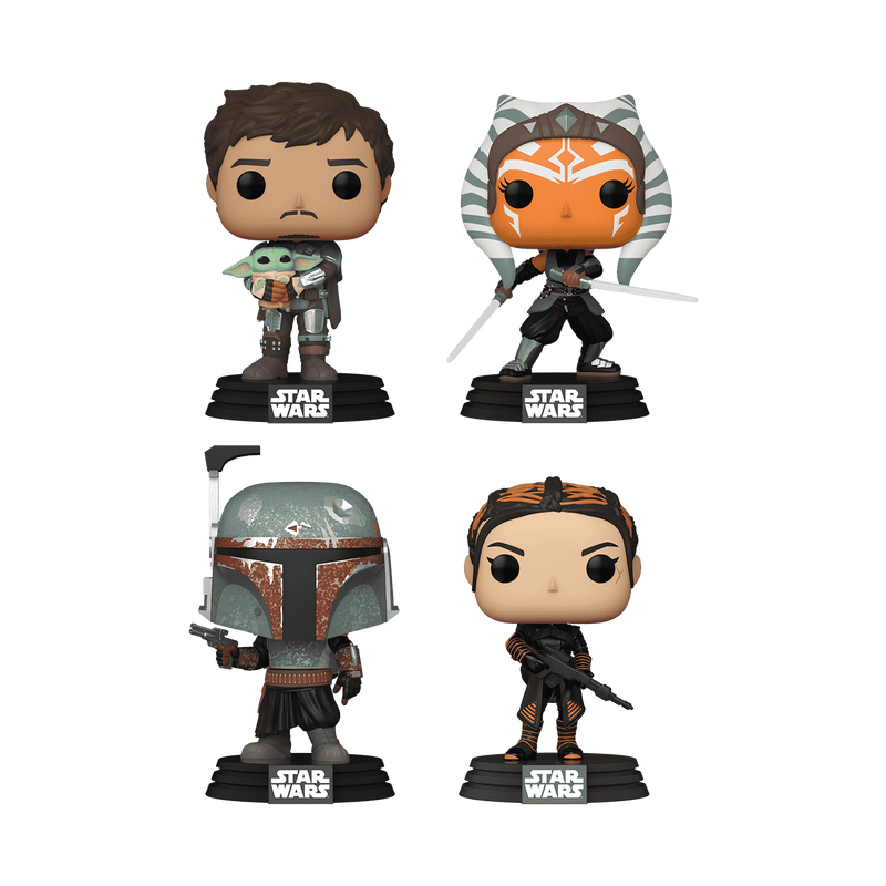 Pop! The Mandalorian - 4 Pack, , hi-res view 1
