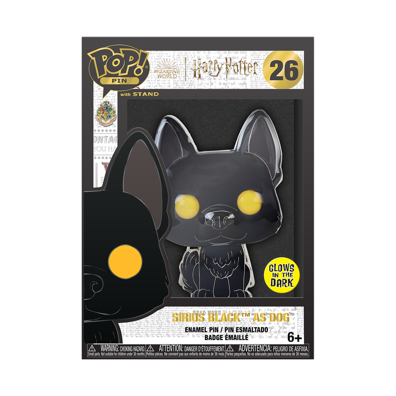 Pop! Pin Sirius Black as Dog (Glow), , hi-res view 1