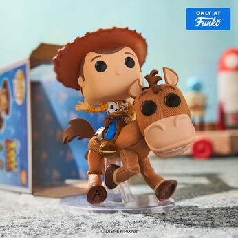 Pop! Rides Deluxe Woody on Bullseye (30th Anniversary), Image 2