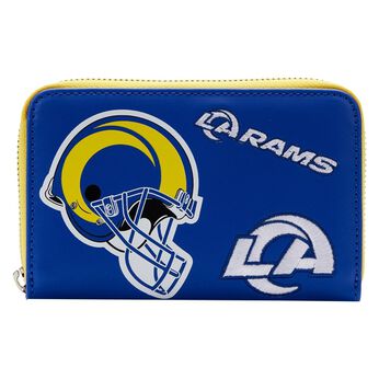 NFL Los Angeles Rams Patches Zip Around Wallet, Image 1
