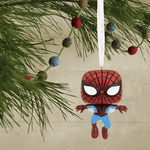 Spider-Man with Web Wings Ornament, , hi-res view 2