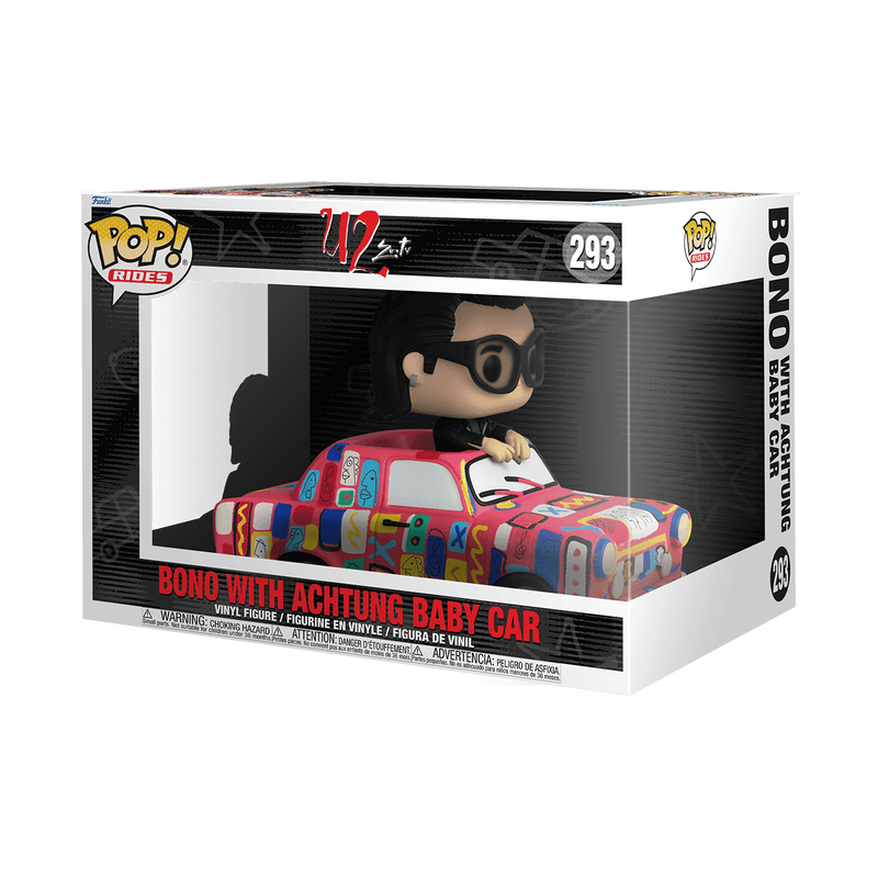 Pop! Rides Super Deluxe Bono with Achtung Baby Car, , hi-res view 2