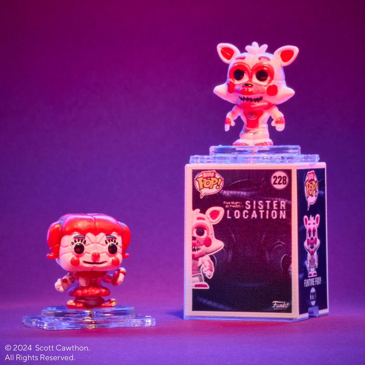 Набор из 4 фигурок Funko Bitty Pop! Five Nights at Freddy's, серия 1 — фото 2