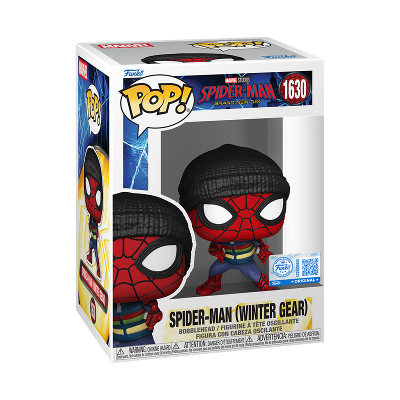 Pop! Spider-Man (Winter Gear), , hi-res view 2
