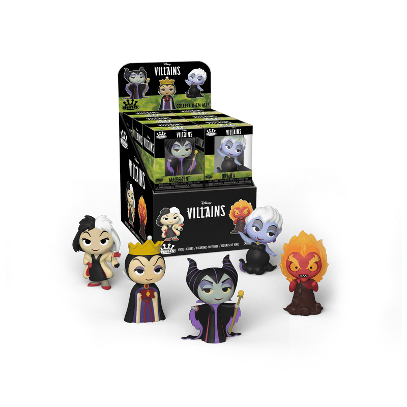 Disney Villains Mini Vinyl Figures, , hi-res view 1