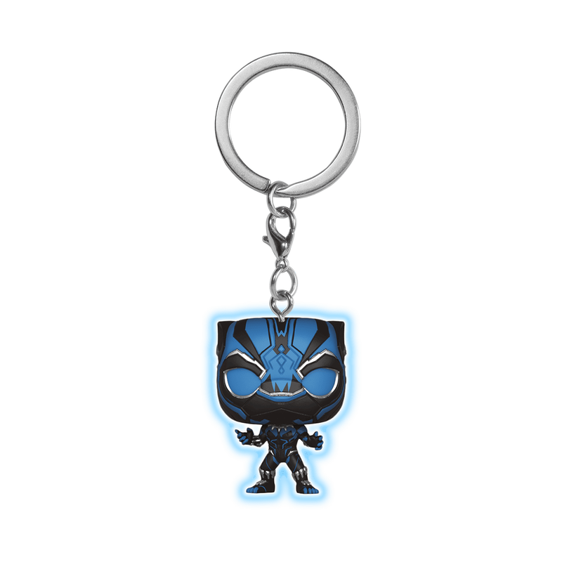 Pop! Keychain Black Panther (Glow), , hi-res view 1