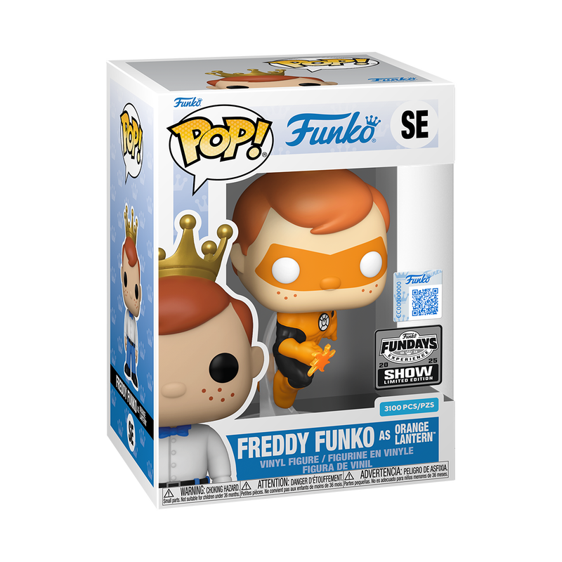 Pop! Freddy Funko as Orange Lantern, , hi-res view 2