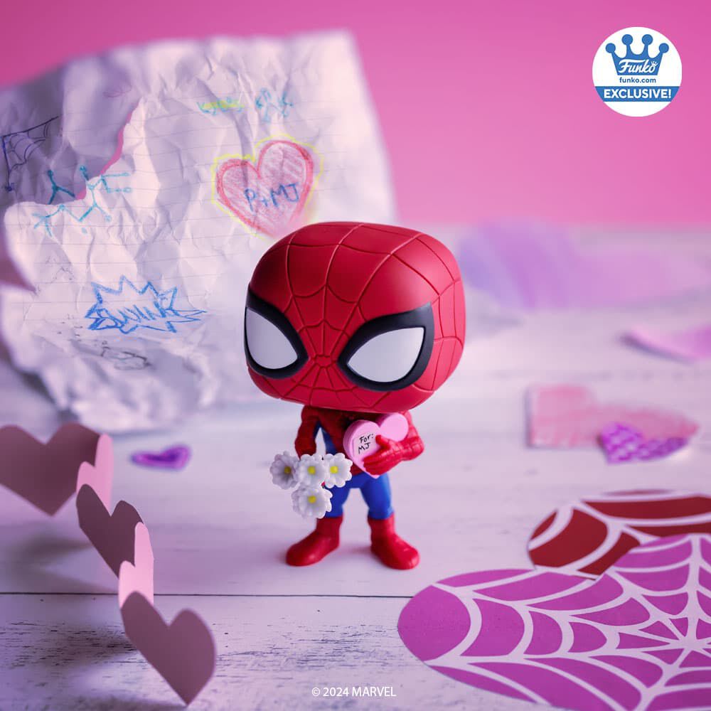 Pop! Spider-Man with Flowers