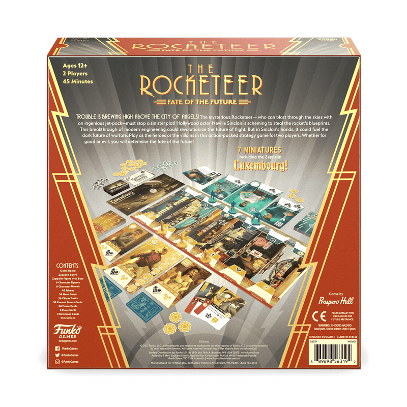 Disney The Rocketeer: Fate of the Future Board Game, , hi-res view 3
