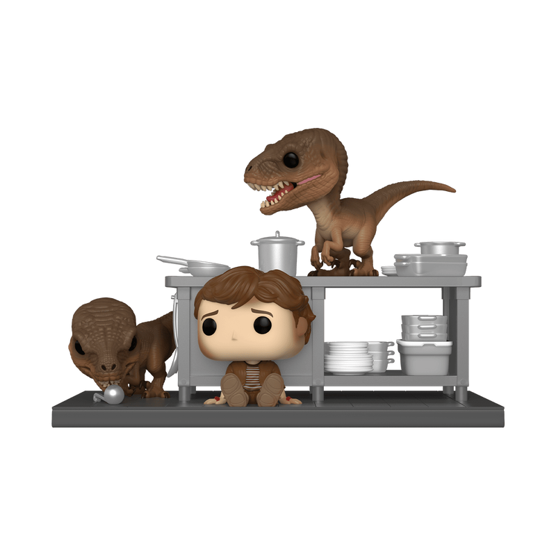 Tim Murphy with Velociraptors, , hi-res view 2