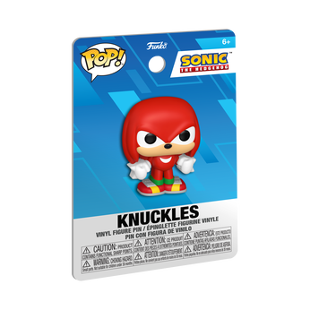 Pop! Vinyl Pin Knuckles the Echidna, Image 1
