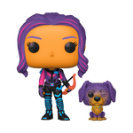 Pop! Kate Bishop with Lucky the Pizza Dog (Black Light), , hi-res view 1