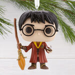 Harry Potter with Broom Ornament, , hi-res view 1