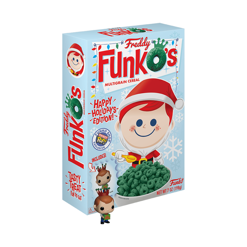 FunkO&rsquo;s Cereal Santa Freddy Funko, , hi-res view 1