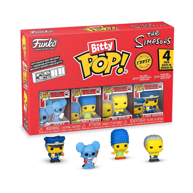 Bitty Pop! The Simpsons 4-Pack Series 2, , hi-res view 1