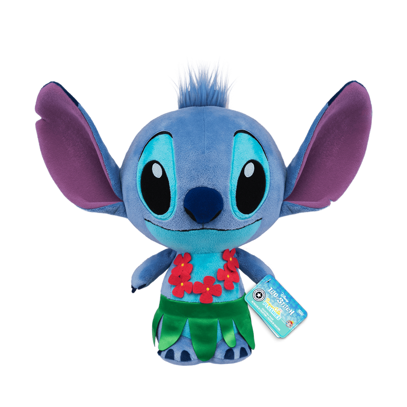 Plush: 12" Stitch in Luau Hula Skirt, , hi-res view 1