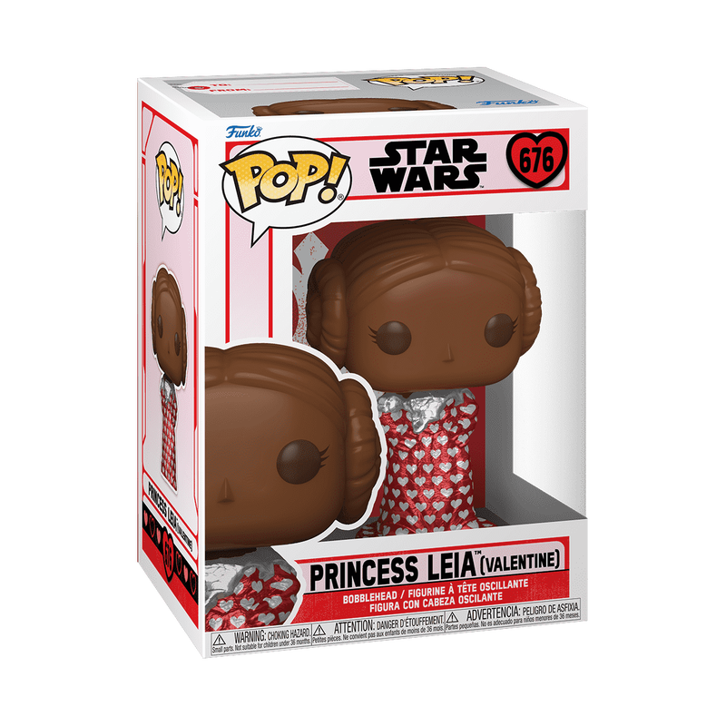 Pop! Princess Leia (Valentine Chocolate), , hi-res view 2