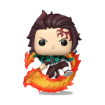 Pop! Tanjiro Kamado with Flaming Sword, , hi-res view 1