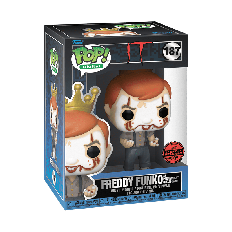 Pop! Freddy Funko as Pennywise (Meltdown), , hi-res view 2
