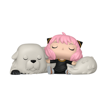 Pop! Premium Anya Forger Sleeping on Bond, Image 1