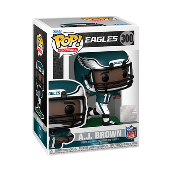 Pop! A.J. Brown (Green and White Uniform), Image 2