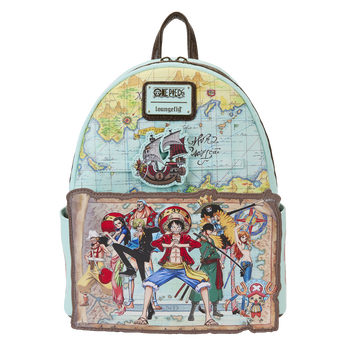 One Piece 25th Anniversary Straw Hat Pirates Mini Backpack, Image 1