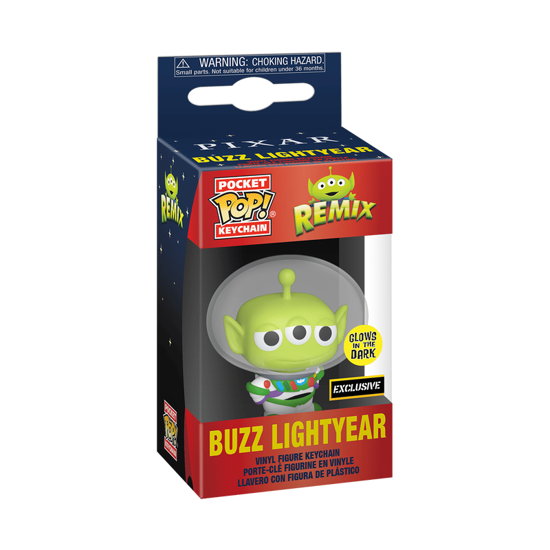 POP Keychain: Pixar- Alien as Buzz(GW), , hi-res view 1