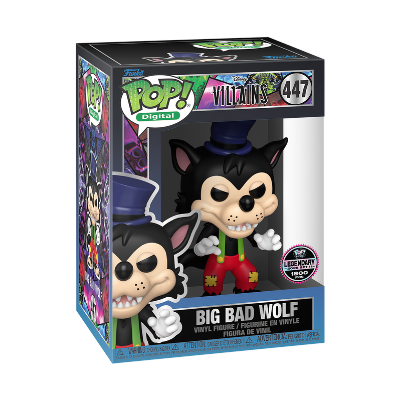 Pop! Big Bad Wolf (NFT Release) | From the Vault | Funko