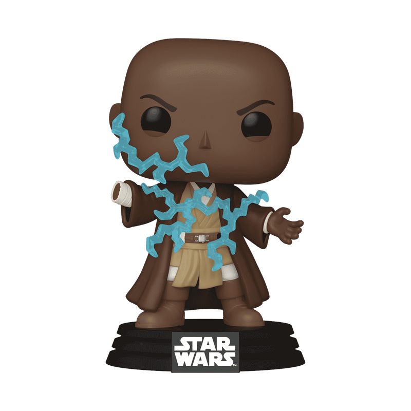 Pop! Mace Windu (Force Lightning Death) (Glow), , hi-res view 1