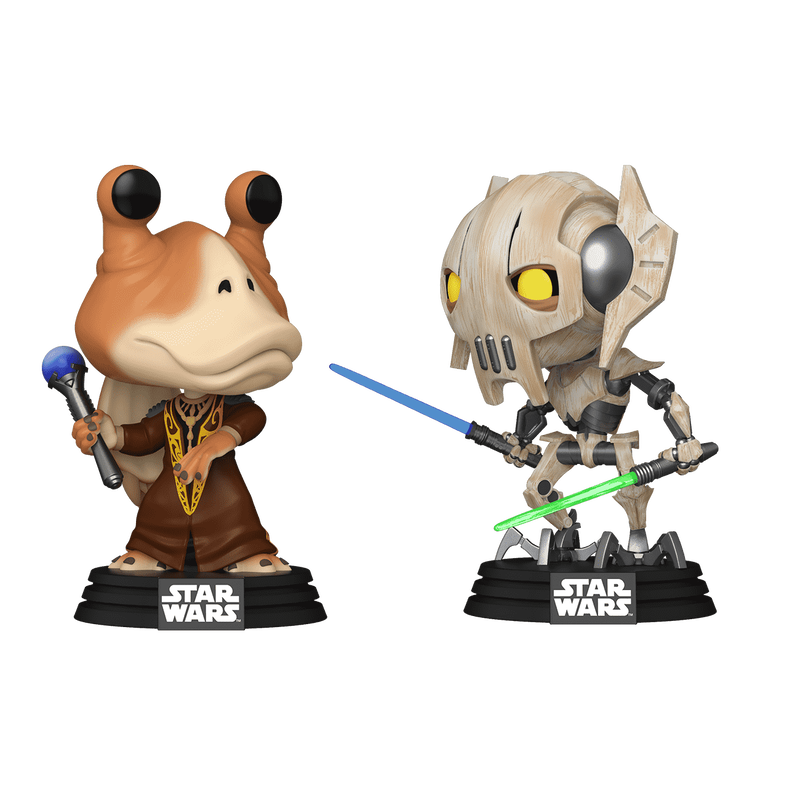 Pop! Jar Jar Binks vs. General Grievous 2-Pack, , hi-res view 1