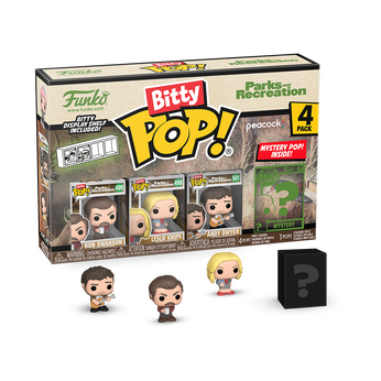 Bitty Pop! Parks and Recreation 4-Pack Series 4, Image 1