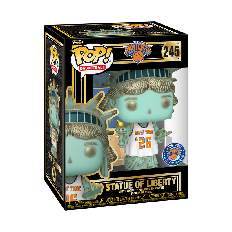 Pop! Statue of Liberty (New York Knicks 2026 NBA Champions - Ring Night), , hi-res view 2
