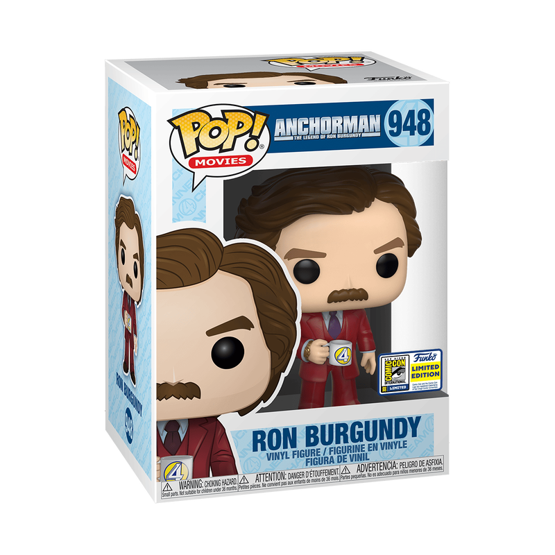 Pop! Ron Burgundy in Red Suit, , hi-res view 2