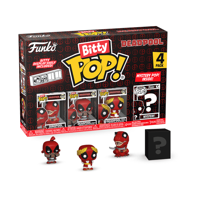 Bitty Pop! Deadpool 4-Pack Series 3, , hi-res view 1
