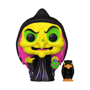 Pop! & Buddy Disguised Evil Queen with Raven (Black Light), Image 1
