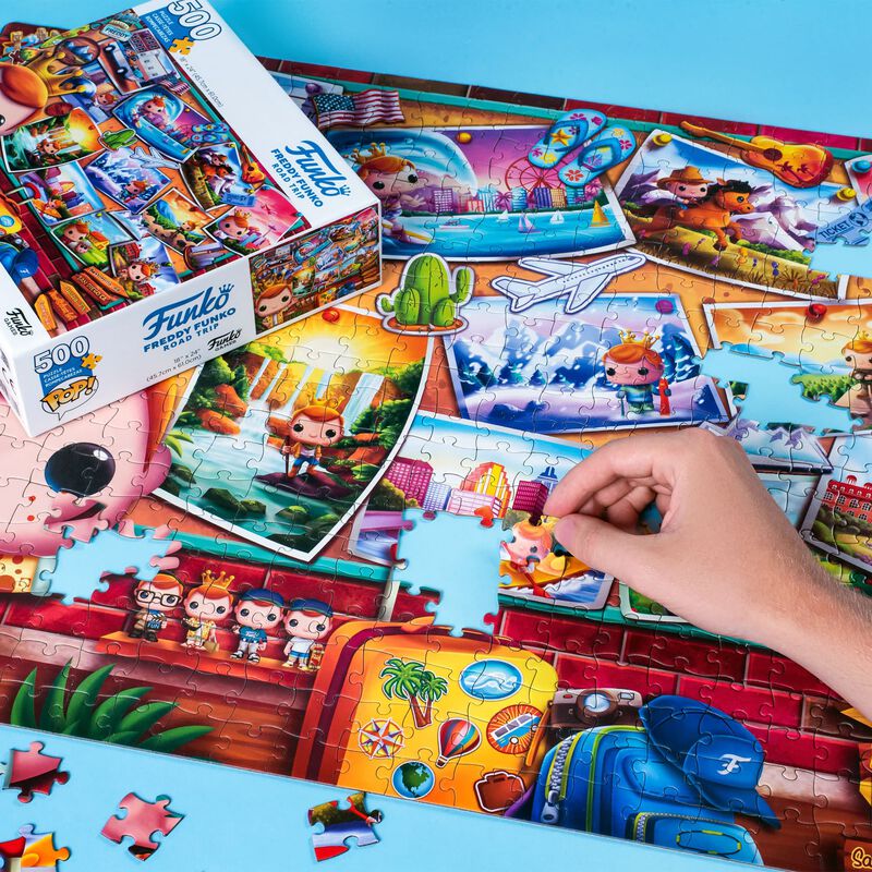 Pop! Freddy Funko Road Trip Puzzle, , hi-res view 2