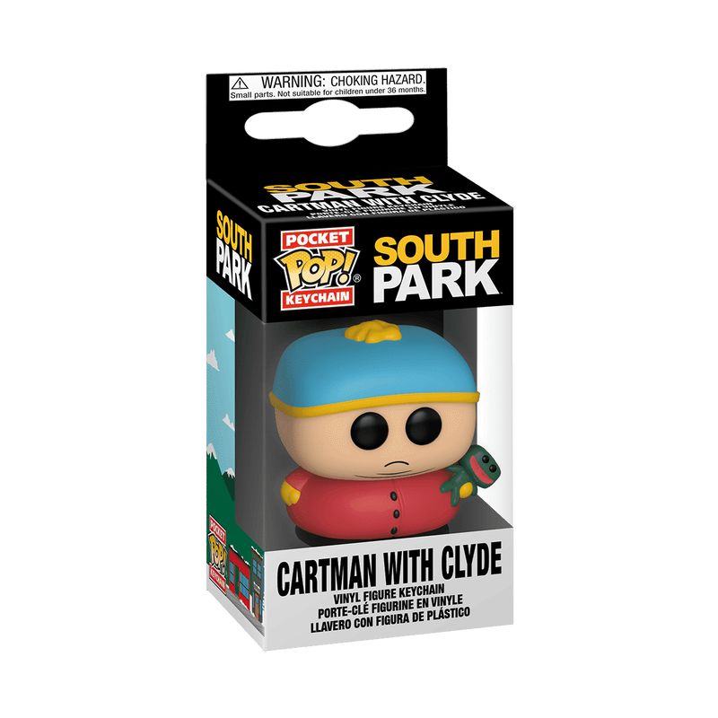 Pop! Keychain Cartman With Clyde, , hi-res view 2