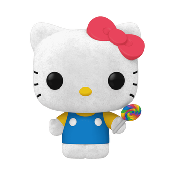 Pop! Hello Kitty with Lollipop (Flocked), Image 1