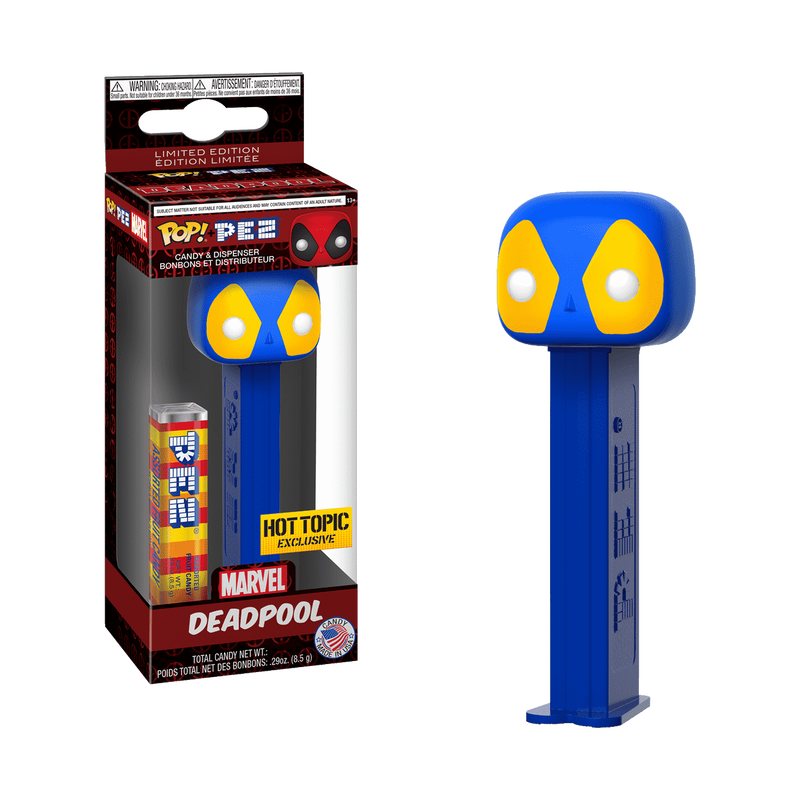 Deadpool (X-Men) (Inverse) Yellow Pez, , hi-res view 1