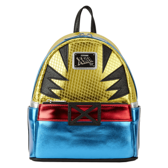 Marvel Metallic X-Men Wolverine Cosplay Mini Backpack, Image 1
