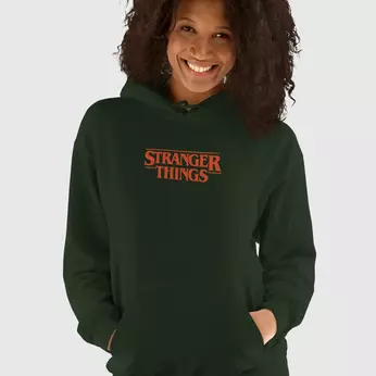 Stranger Things Hawkins Tigers '89 Hoodie, Image 2