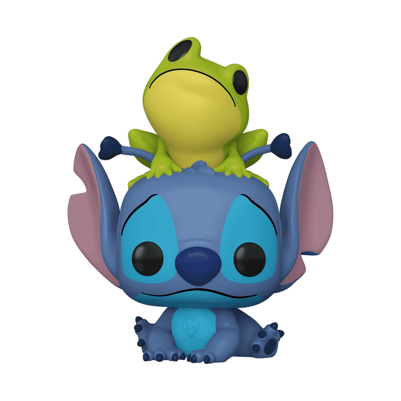 POP Disney:Lilo&Stitch-Stitch w/Frog, , hi-res view 2
