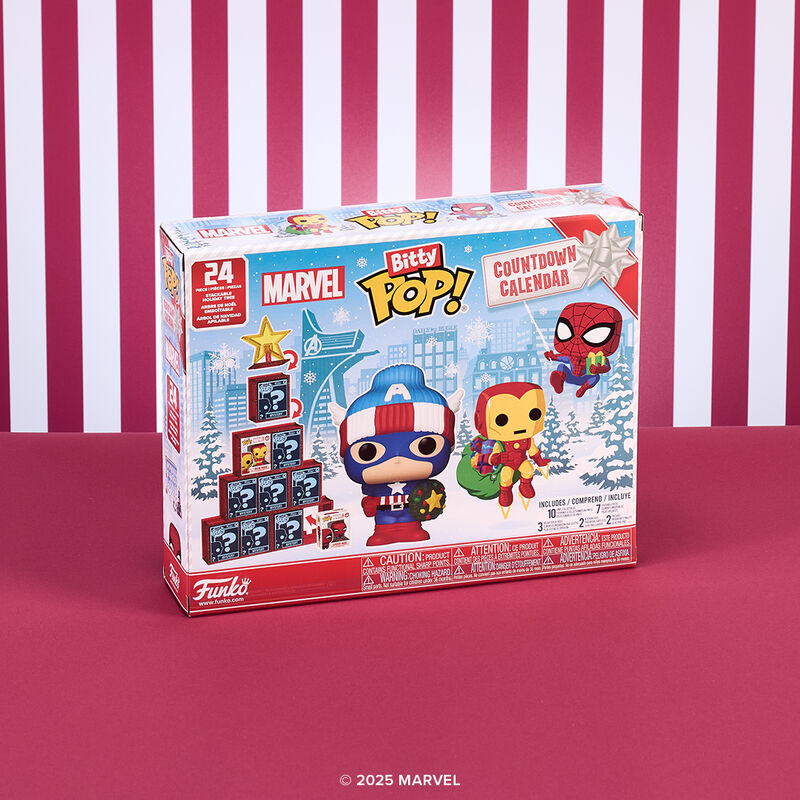 Bitty Pop! Marvel Holiday Advent Calendar FWlifestyle1 view 2