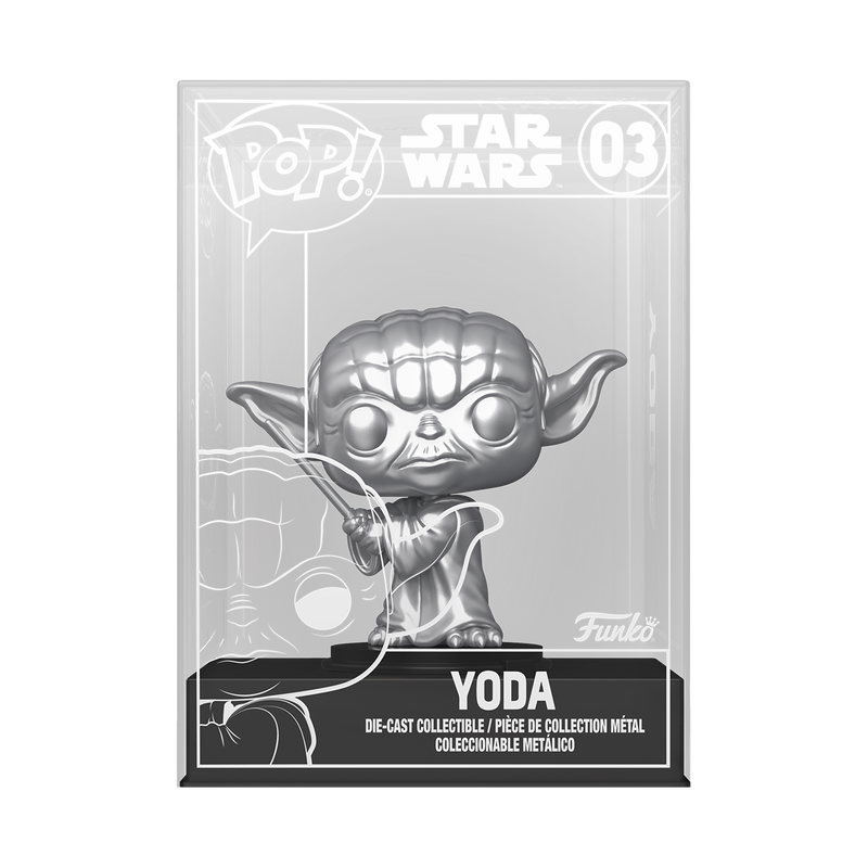 Pop! Die-Cast Yoda with Lightsaber, , hi-res view 3