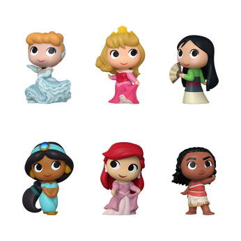 Disney Princess Mini Vinyl Figures, Image 2