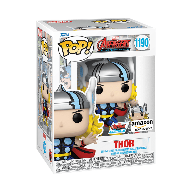 Pop! Thor with Pin, , hi-res view 2