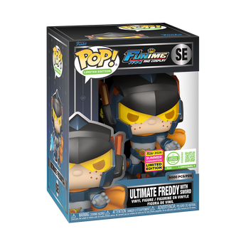 Pop! Ultimate Freddy with Sword with Pop! Protector, , hi-res view 2