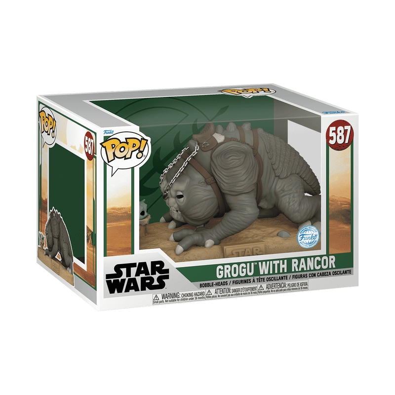Pop! Jumbo Grogu with Rancor, , hi-res view 3