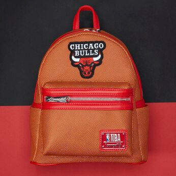 NBA Chicago Bulls Basketball Logo Mini Backpack, Image 2
