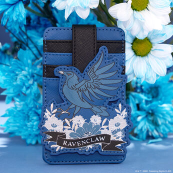 Harry Potter Ravenclaw House Floral Tattoo Card Holder, Image 2